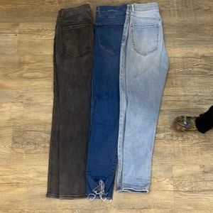 Set of three express jeans